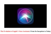 The Evolution of Apple's Voice Assistant