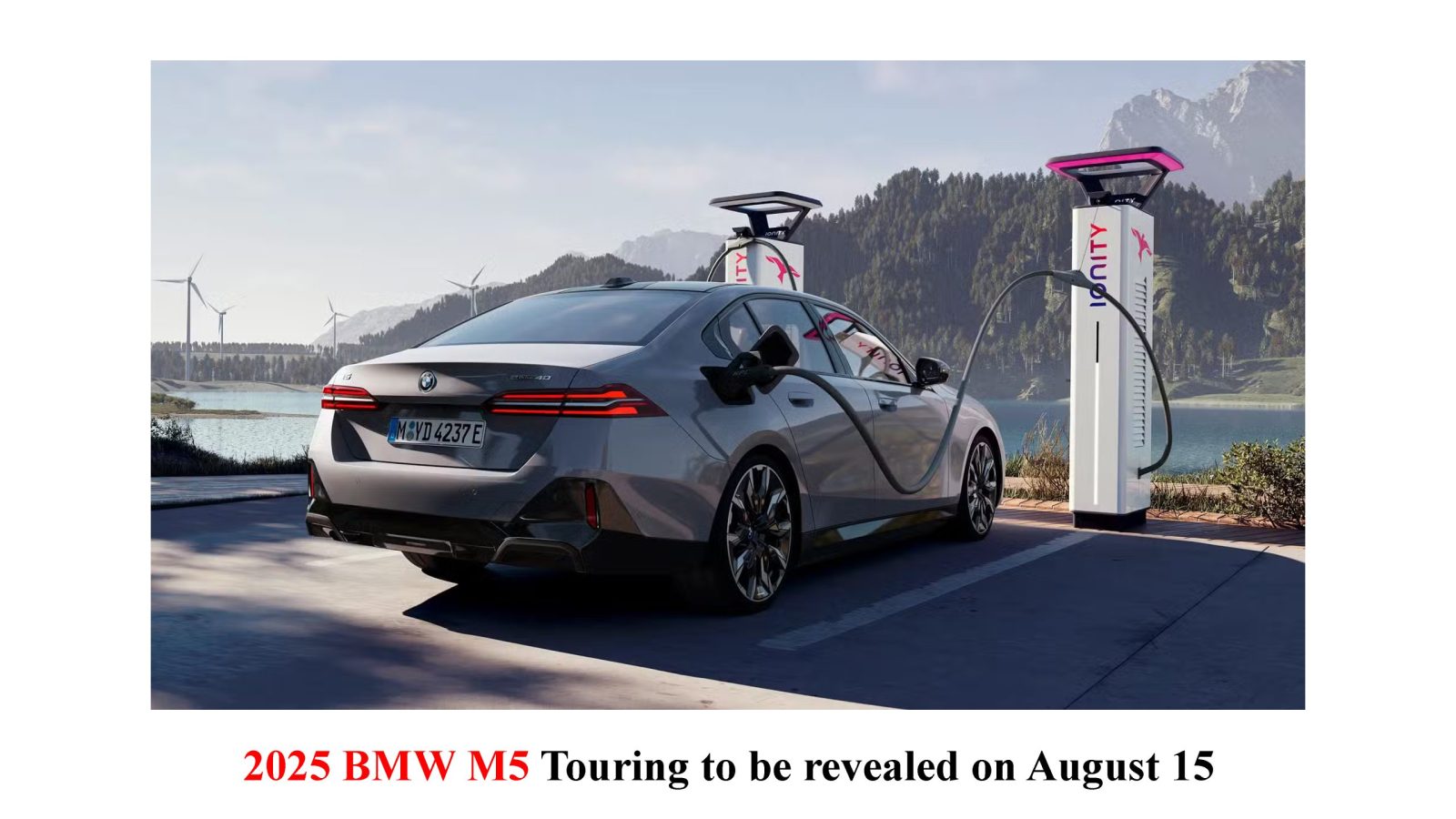 2025 BMW M5 Touring to be revealed on August 15