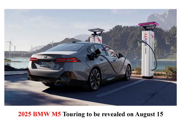 2025 BMW M5 Touring to be revealed on August 15