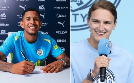 New Manchester City signings Savinho and Miedema