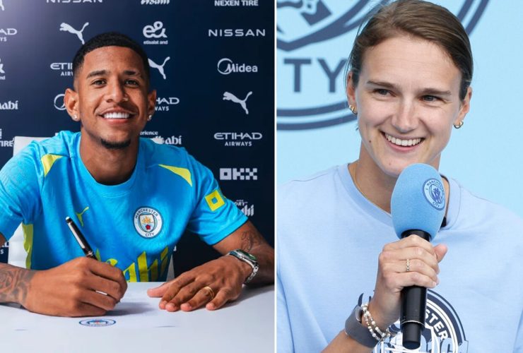 New Manchester City signings Savinho and Miedema