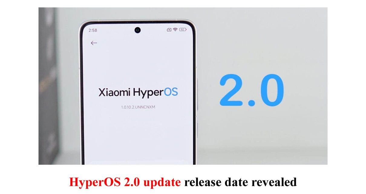 HyperOS 2.0 update release date revealed